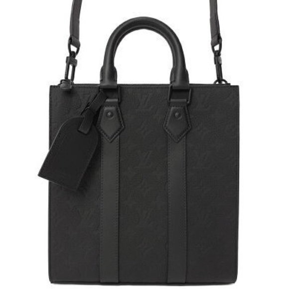 Louis Vuitton Taurillon Monogram Sac Plat Cross Bag - Picture 1 of 5